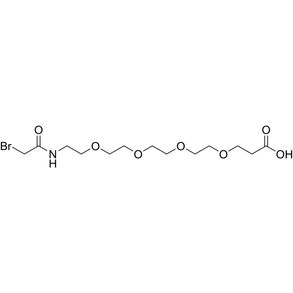 Bromoacetamido-PEG4-acid 1807518-67-7